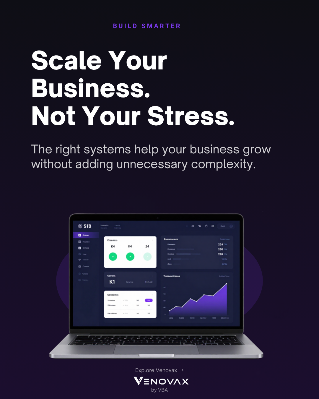 Scale Your Business. Not Your Stress